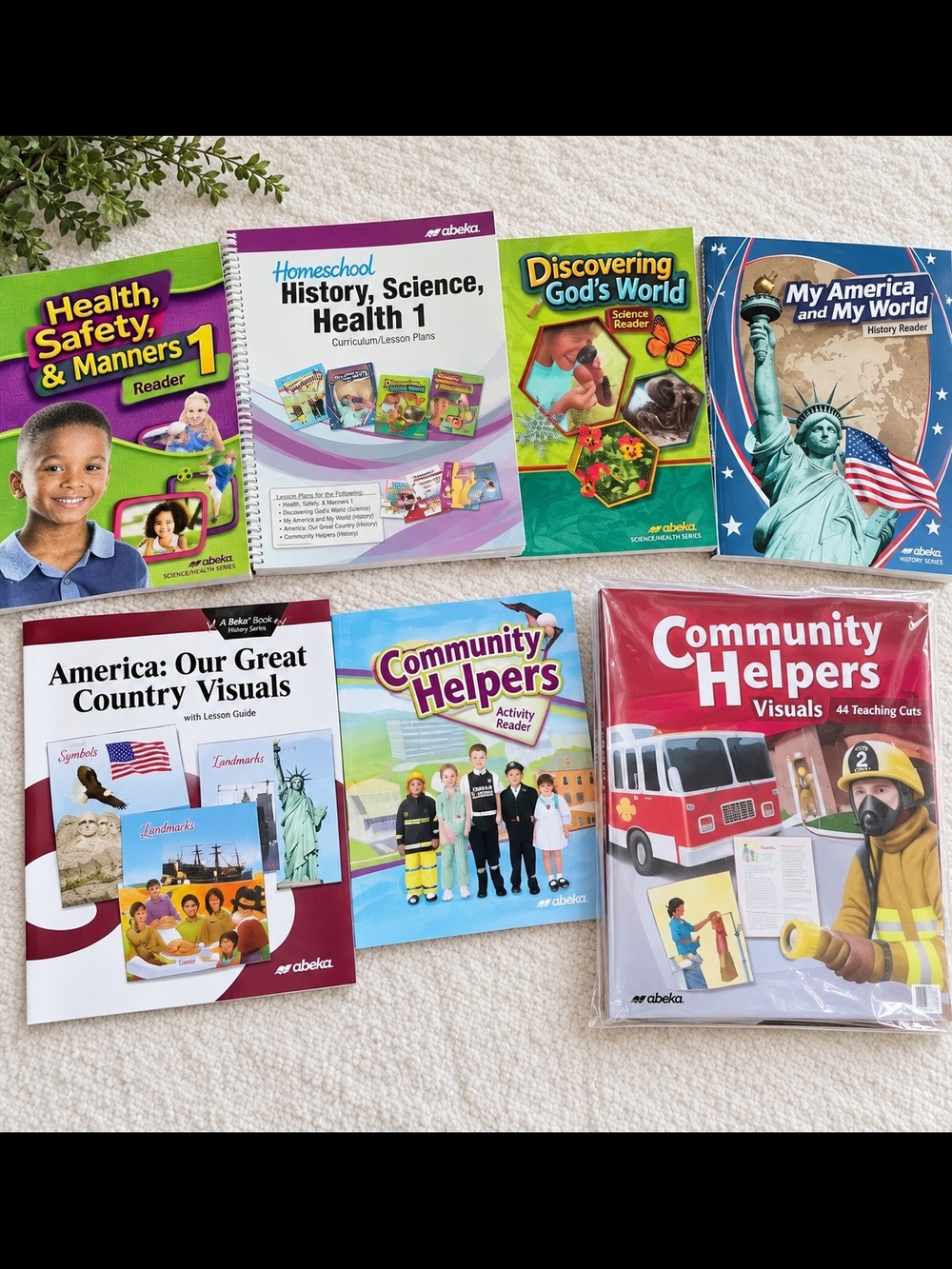 Abeka Grade 1 History, Science & Health Homeschool Bundle📚